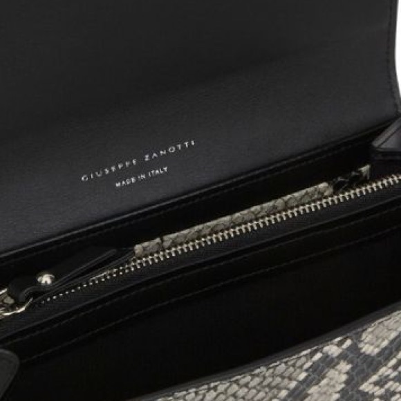giuseppe zanotti NIB python leather&crystal wallet - Picture 6 of 6
